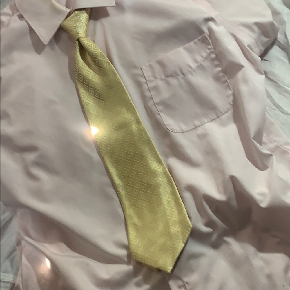 Yellow diamond Power Tie CLAIBORNE